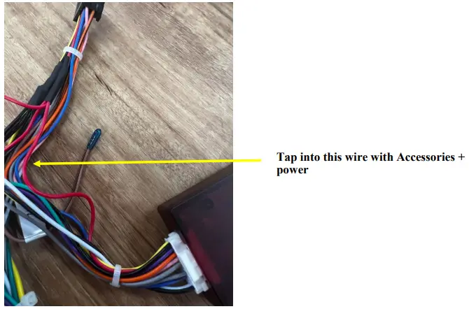 POLARIS GPS BT50 Luxx Wireless Carplay - Tap into this wire with Accessories +