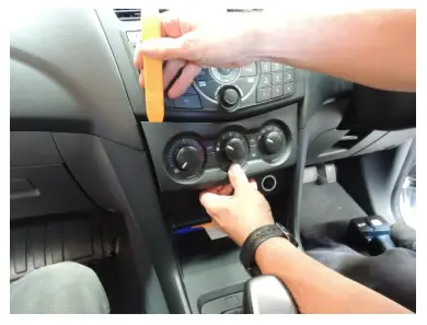 POLARIS GPS BT50 Luxx Wireless Carplay - conditioning panel