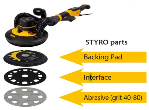 MIRKA STYRO Concept for Leveling Insulation - Insulation panel