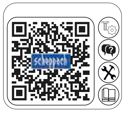 scheppach SG3500i Inverter Power Generator - qr code
