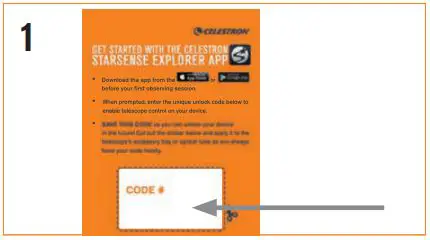 CELESTRON 22453 StarSense Explorer Telescope User Guide - Downloading and Activating the App