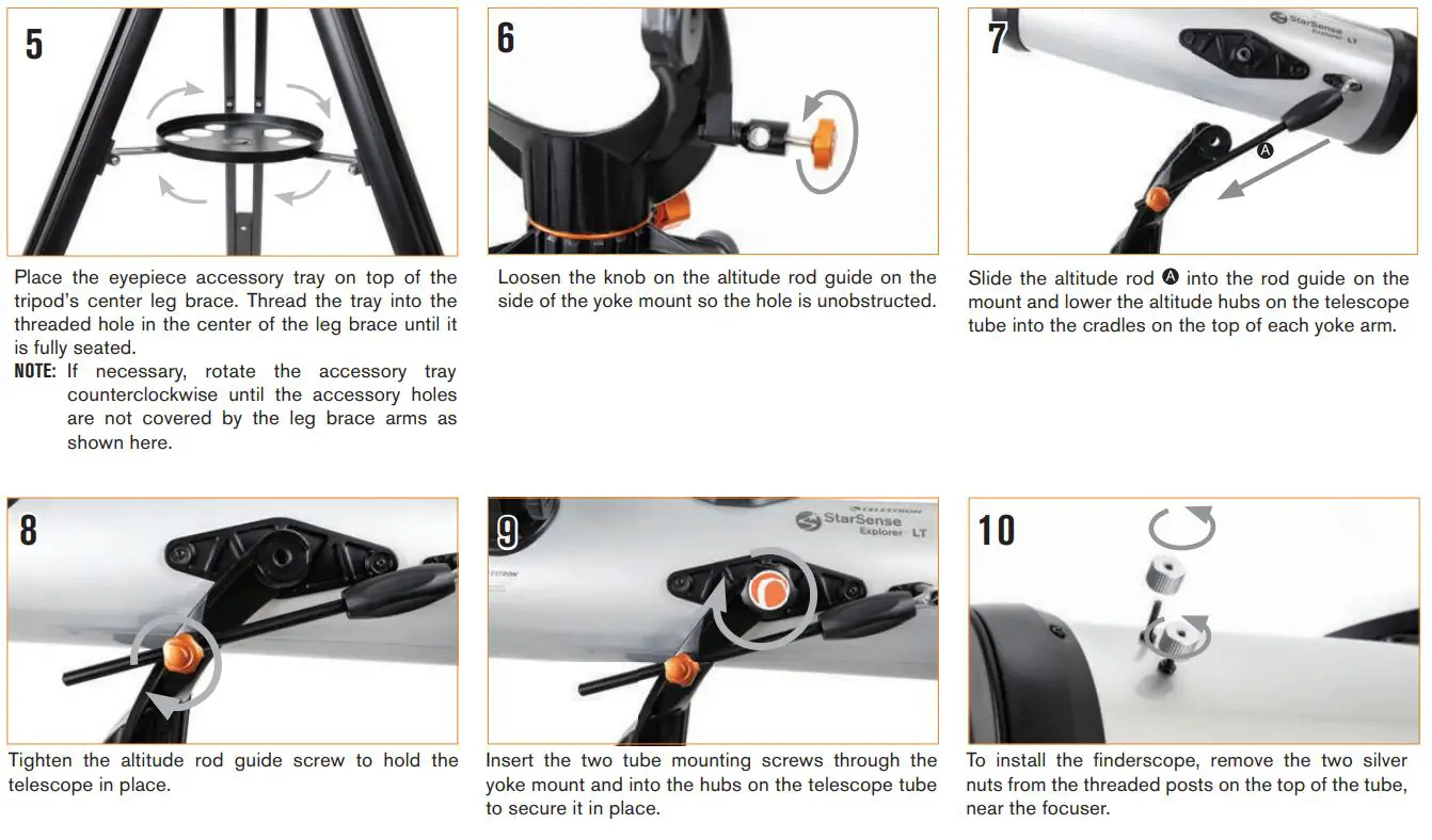 CELESTRON 22453 StarSense Explorer Telescope User Guide - How to use