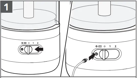 KitchenAid 5KFCB519 5 Cup Cordless Food Chopper - BATTERY