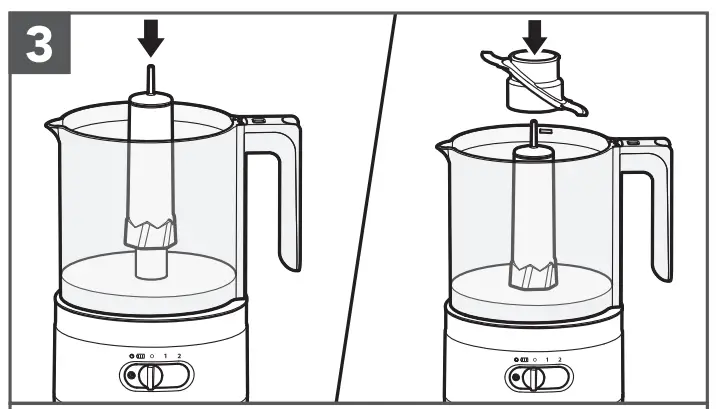 KitchenAid 5KFCB519 5 Cup Cordless Food Chopper - BATTERY5