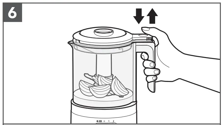 KitchenAid 5KFCB519 5 Cup Cordless Food Chopper - BATTERY8