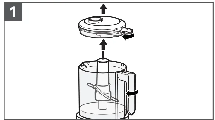 KitchenAid 5KFCB519 5 Cup Cordless Food Chopper - CLEANING