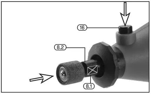 DRAPER 98521 Storm Force 230V Rotary Multi Tool Kit - operations 3