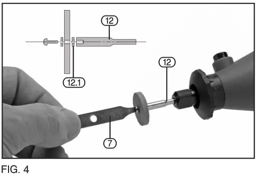 DRAPER 98521 Storm Force 230V Rotary Multi Tool Kit - operations 4