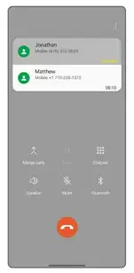 cricket LG K92 5G Smartphone - call waiting