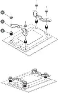 AMD TR4 Socket - Base Assembly