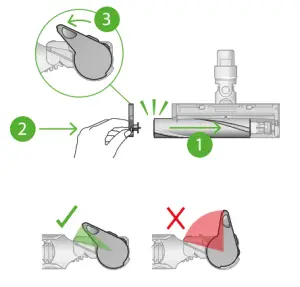 dyson 722596 Micro 1.5kg Vacuum Cleaner--Replace your brush bars