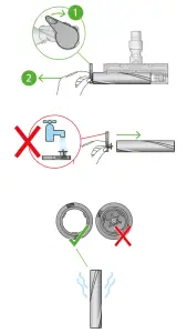 dyson 722596 Micro 1.5kg Vacuum Cleaner--Washing your brush bar