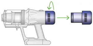 dyson 722596 Micro 1.5kg Vacuum Cleaner-- lany loose dust