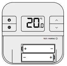 SALUS RT310 Digital Room Thermostat-RT310TX thermostat reset