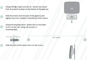 FIG 7 Optional Wall Mount