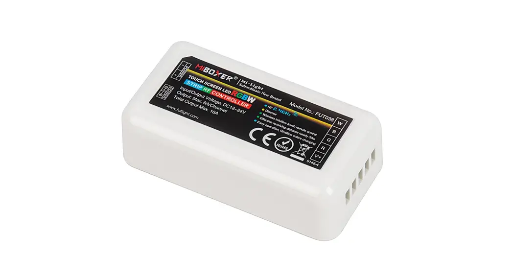 Miboxer Ldrf-rgbw6-mz 2.4 Ghz Wi-fi Multi Zone Rgbw Controller And Remote User Manual