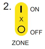 MiBOXER LDRF RGBW6 MZ 2 4 GHz Wi Fi Multi Zone RGBW Controller and Remote - icon 7