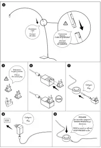 NEMO Fox LED Floor Lamp Instruction-Installation1