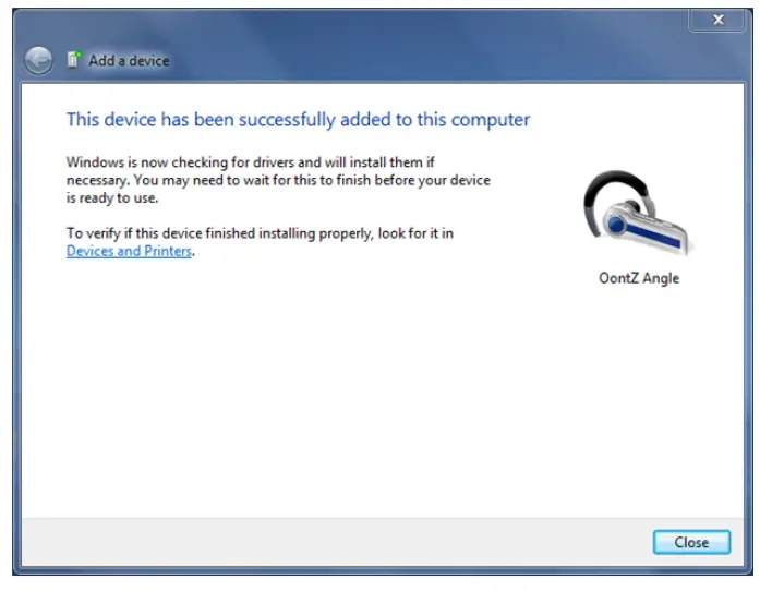OontZ Speaker has been added
