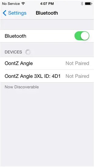 turn on your OontZ Speaker