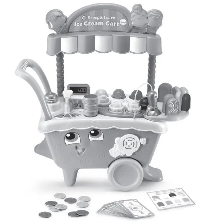 Leap Frog 80 600761 Scoop and Learn Ice Cream Cart Deluxe