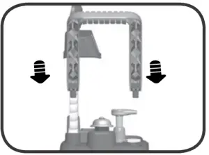 Leap Frog 80-600761 Scoop and Learn Ice Cream Cart Deluxe - Cart Handle