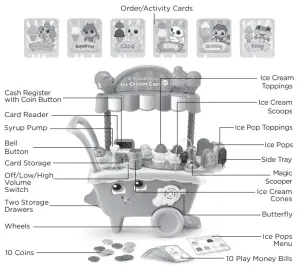 Leap Frog 80-600761 Scoop and Learn Ice Cream Cart Deluxe - INTRODUCTION