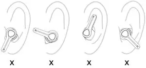 Furui Creative F1 Bluetooth Headset - Warning 2