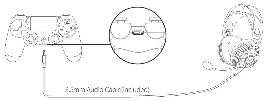 VANKYO Gaming Headset Captain 100 fig18