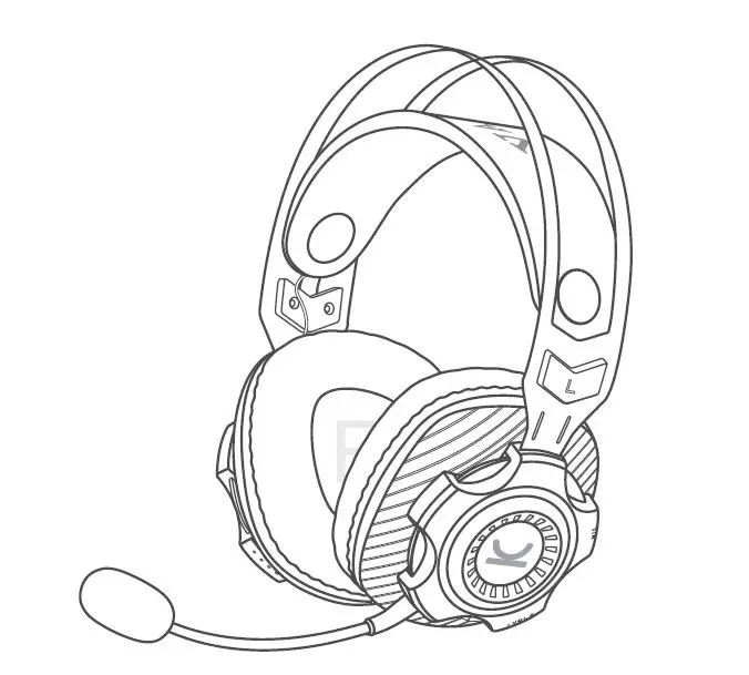 VANKYO Gaming Headset Captain 100 image