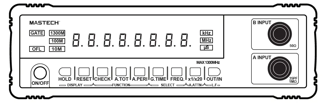 MASTECH MS6100 Multi-Function Digital Counter 1