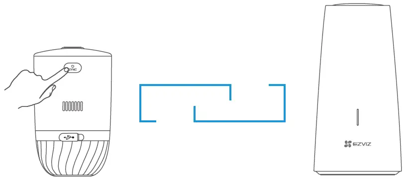 EZVIZ BC1-B1 Wi-Fi Camera Kit 2MP 2.8mm (108°) Battery-Powered FIG 10