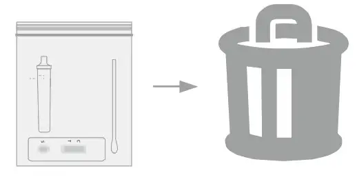 JusChek SARS CoV 2 Antigen Rapid Test - DISPOSE THE TEST KIT