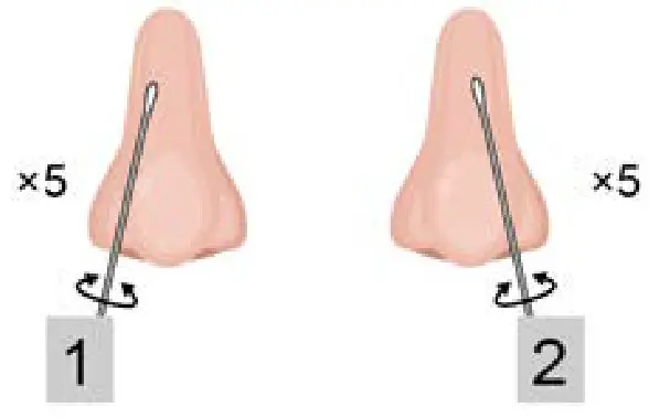 JusChek SARS CoV 2 Antigen Rapid Test - Nasal swab specimen Collection