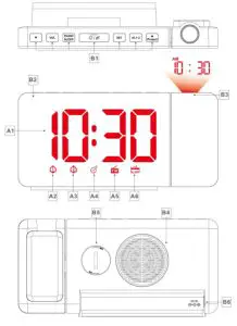 TELEFUNKEN TF-1709 Radio with Alarm - Description