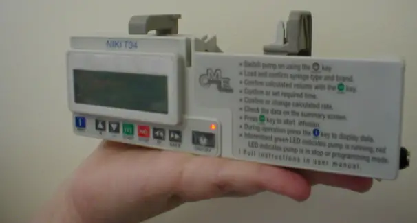 Cme Niki T34 Stringe Pump Instruction Manual Cme Niki T34 Stringe Pump Instruction Manual