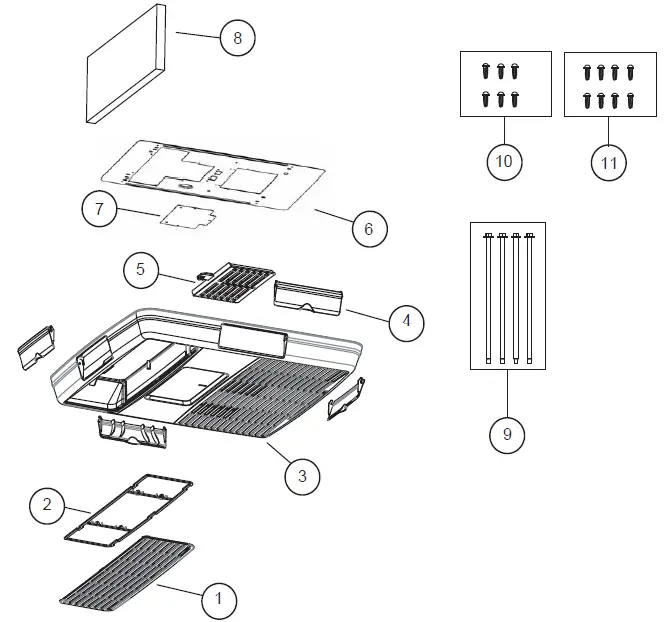 GE Appliances ARC13AHC RV Air Conditioner FIG 3