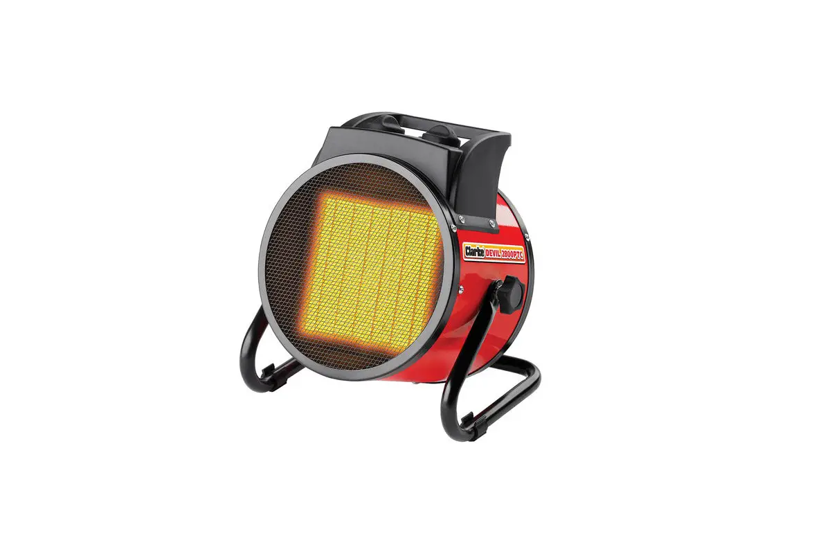 Clarke Devil 2800ptc 2.8kw 230v Ptc Electric Fan Heater Instruction Manual