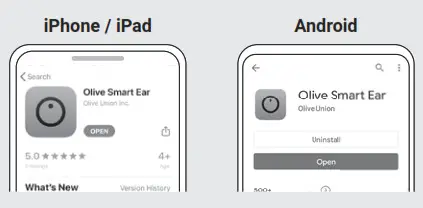 Olive Union SmartEar Plus Pro Wireless Earbuds - Phone