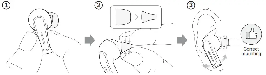 Olive Union SmartEar Plus Pro Wireless Earbuds - Step 3