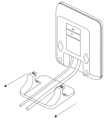 Yealink W70B DECT IP Base Station - horizontally.