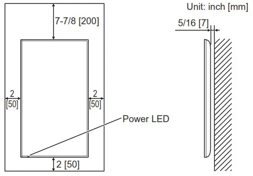 SHARP PN HS551 LCD Monitor- portrait orientation