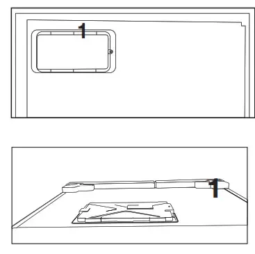 beko BU 1100 HCA Built-in Refrigerator- working