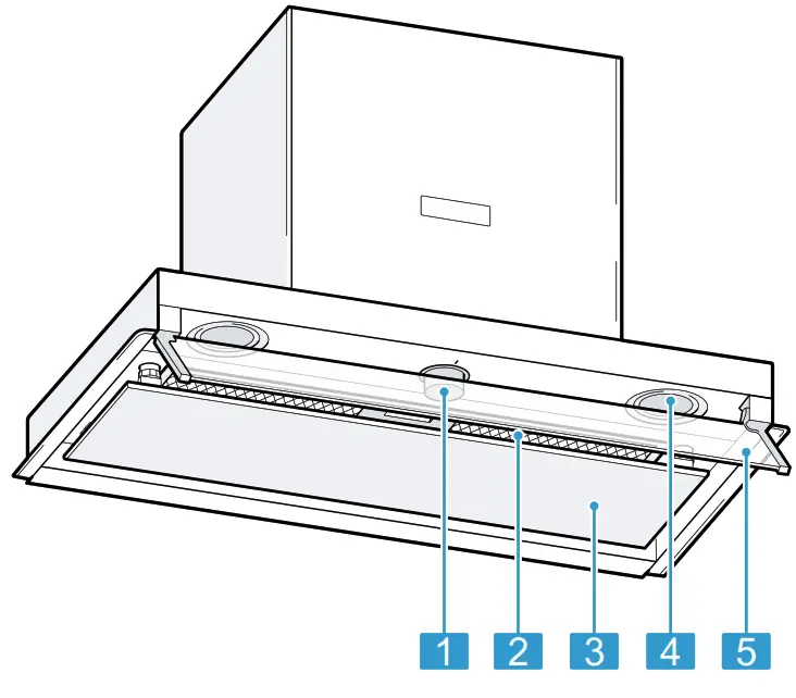 NEFF D64XAF8N0 60cm Built In Extractor Hood - lNEFF D64XAF8N0 60cm Built In Extractor Hood - Familiarising
