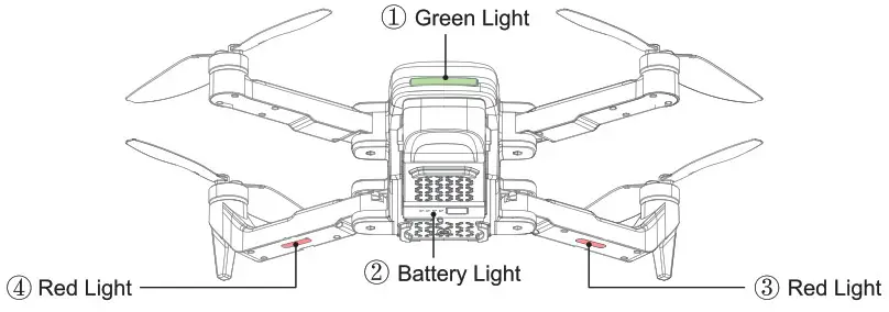 Ruko U11 Pro RC Drone - Dorne Indicator