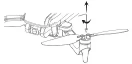 Ruko U11 Pro RC Drone - How to Replace the Propeller 2