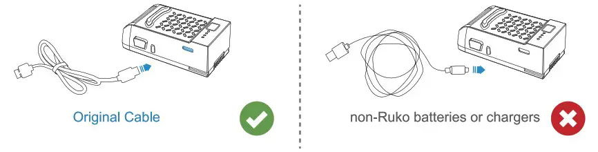 Ruko U11 Pro RC Drone - Intelligent Flight Battery 3