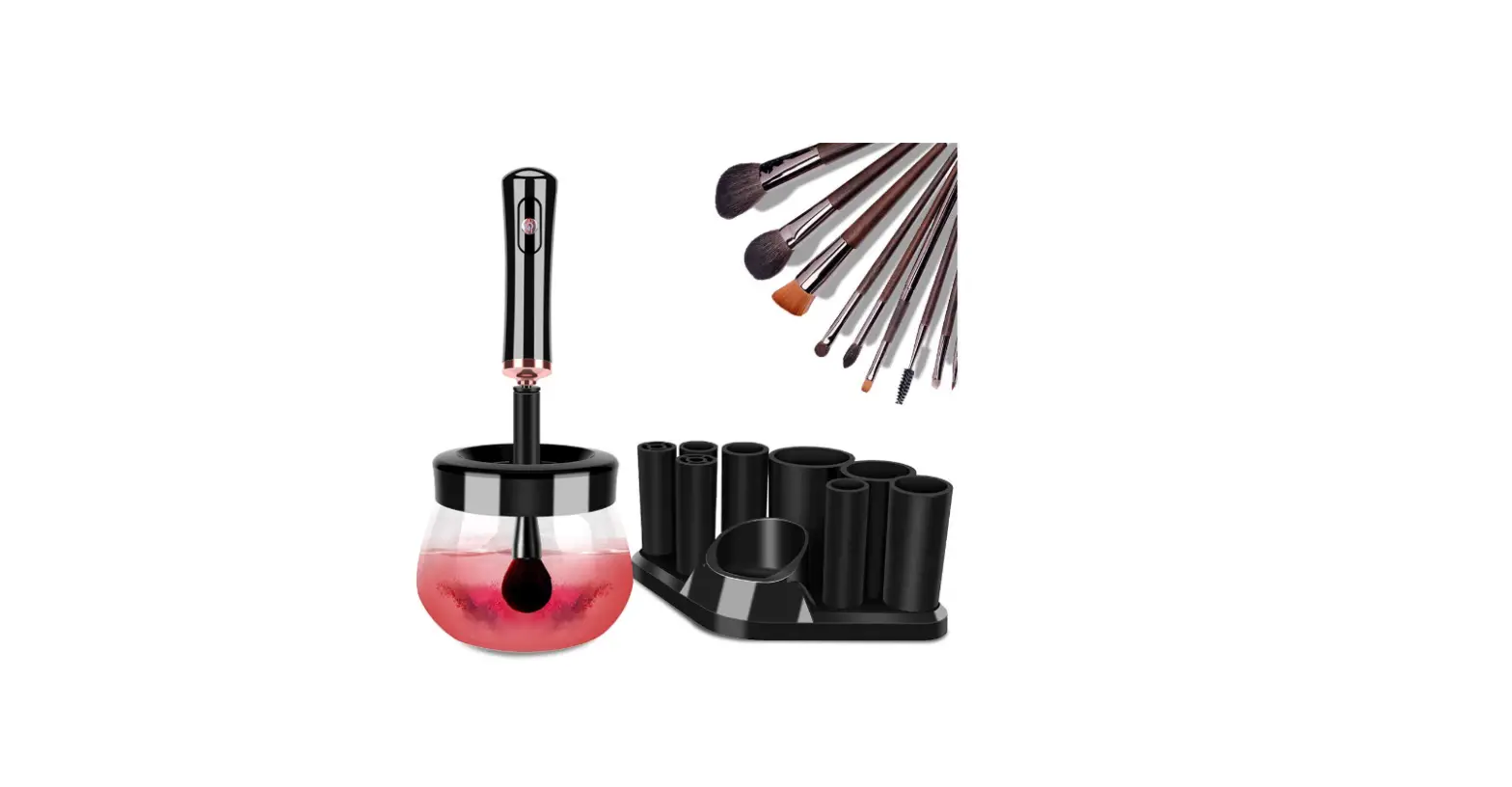 Neeyer 711202922426 Makeup Brush Cleaner Super Fast Electric Brush User Manual