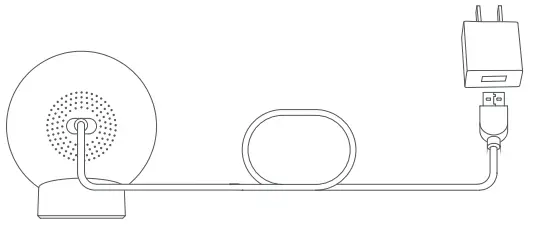 xiaomi MJSXJ03HL Mi Camera 2K Magnetic Mount - Plug