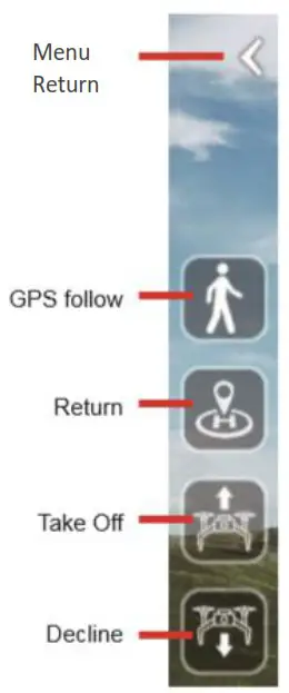 PRO FLIGHT PFBD303 Folding Drone with HD Camera and App Control - CONTROLLING THE DRONE VIA THE APP 2